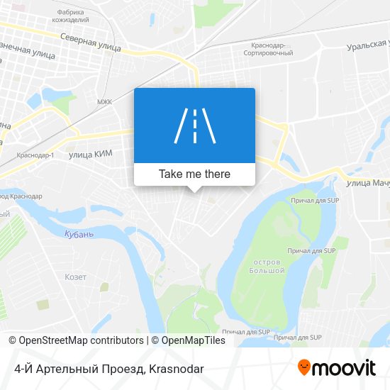 4-Й Артельный Проезд map