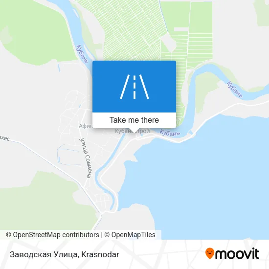 Заводская Улица map
