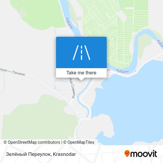 Зелёный Переулок map