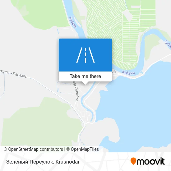 Зелёный Переулок map