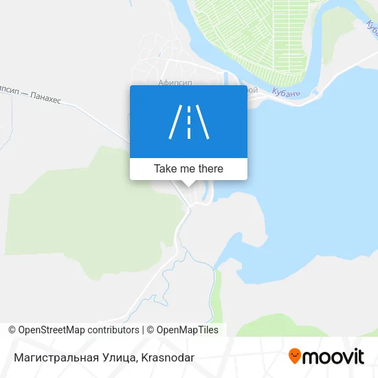 Магистральная Улица map