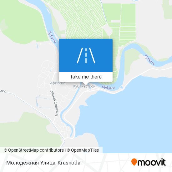 Молодёжная Улица map