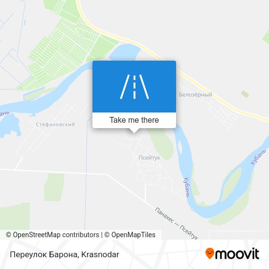 Переулок Барона map