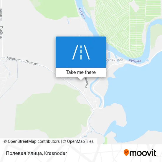 Полевая Улица map