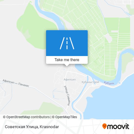 Советская Улица map