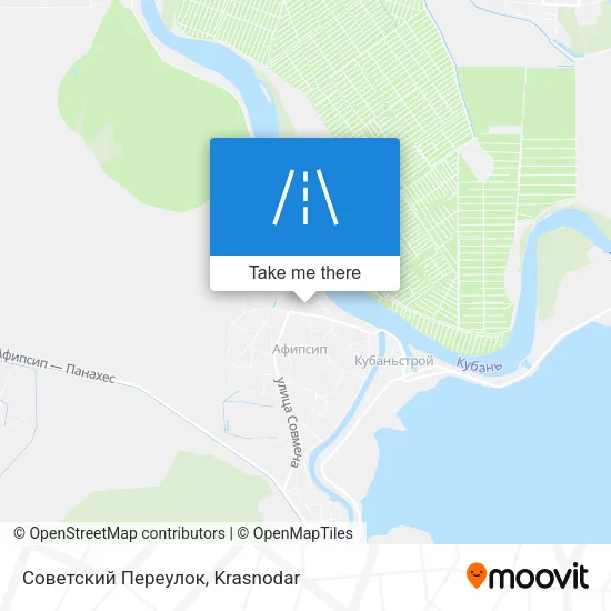 Советский Переулок map