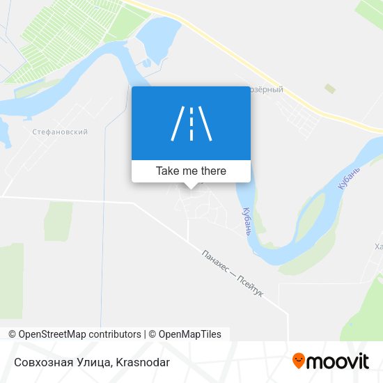 Совхозная Улица map
