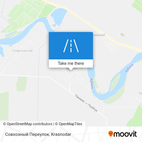 Совхозный Переулок map