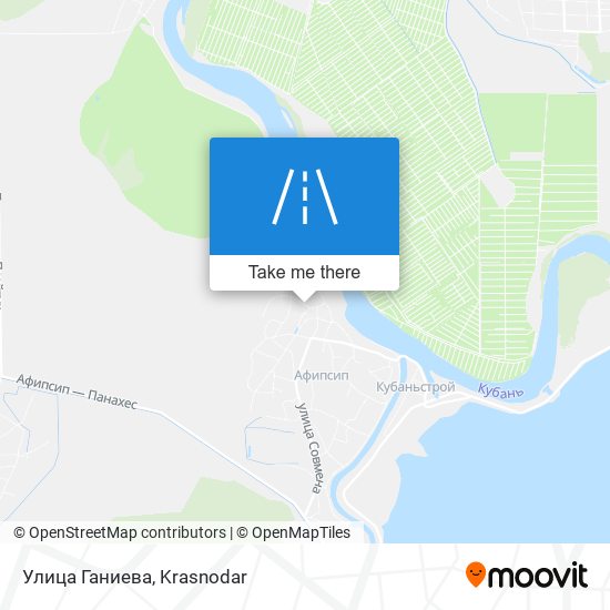 Улица Ганиева map