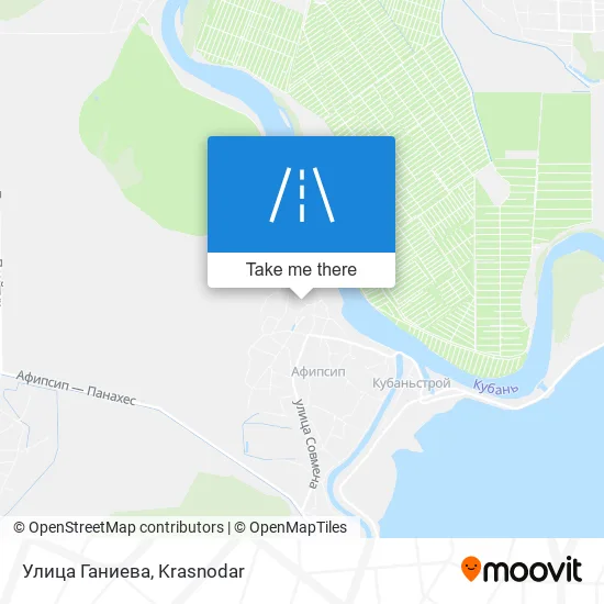 Улица Ганиева map