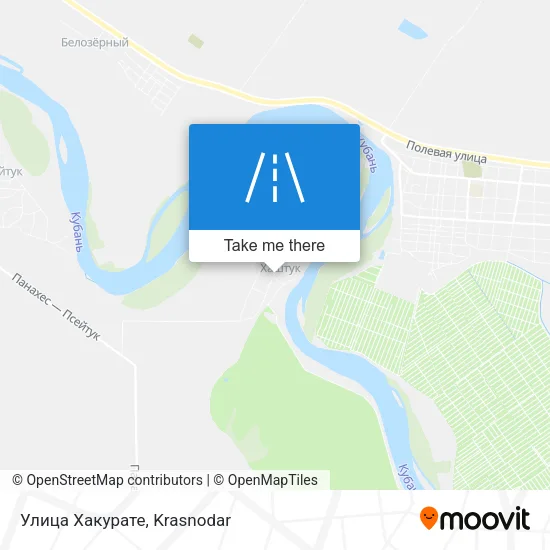 Улица Хакурате map