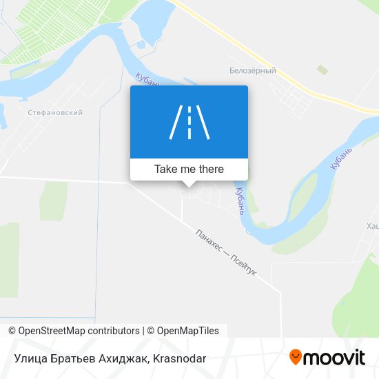 Улица Братьев Ахиджак map