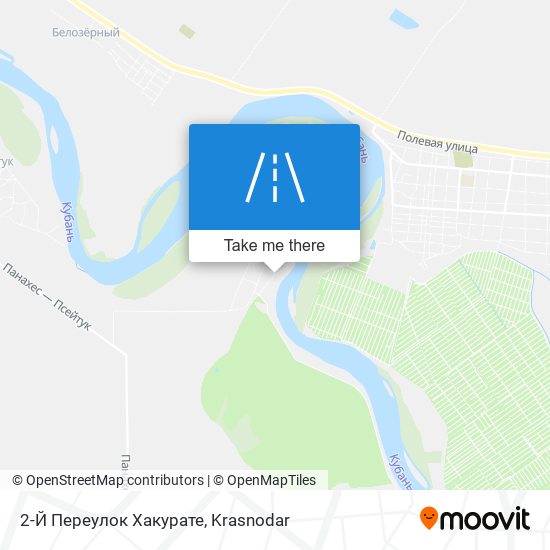 2-Й Переулок Хакурате map