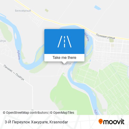 3-Й Переулок Хакурате map
