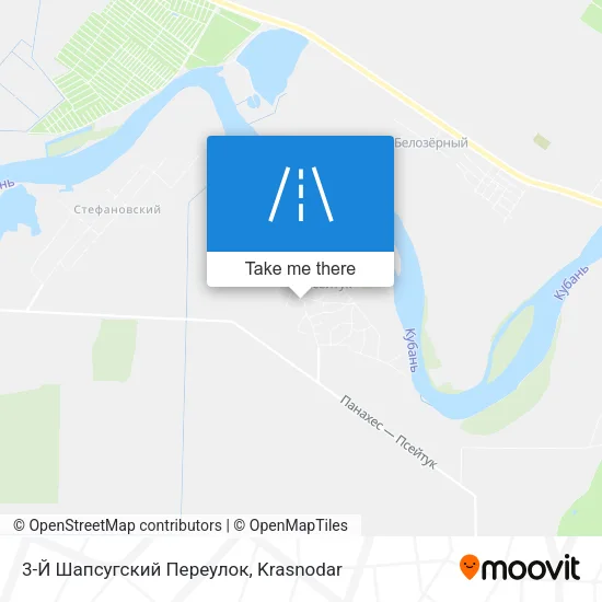 3-Й Шапсугский Переулок map