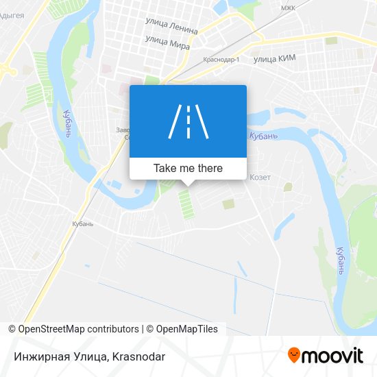 Инжирная Улица map