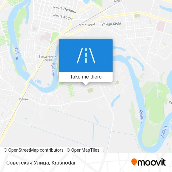 Советская Улица map