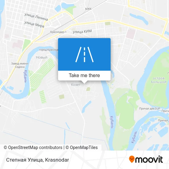 Степная Улица map