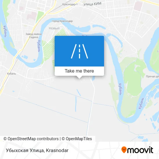 Убыхская Улица map