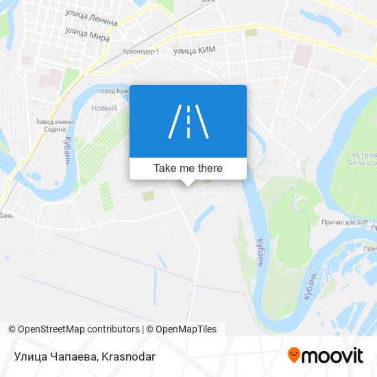 Улица Чапаева map
