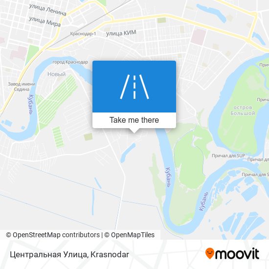 Центральная Улица map