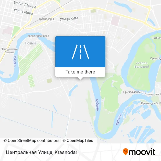 Центральная Улица map