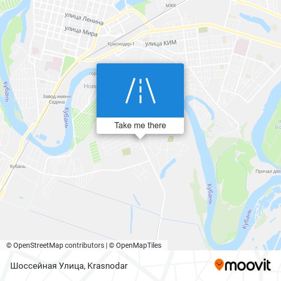 Шоссейная Улица map