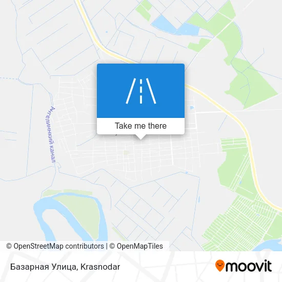 Базарная Улица map