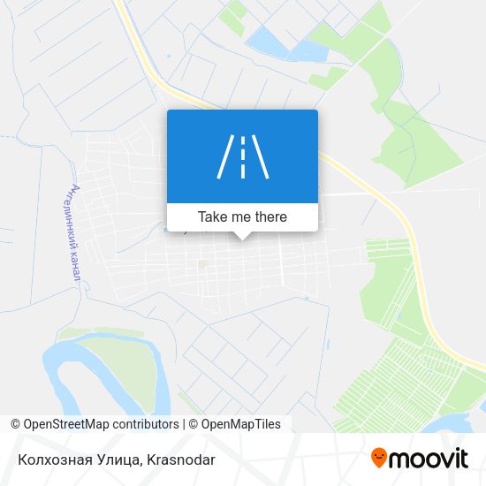Колхозная Улица map