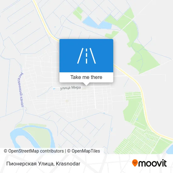 Пионерская Улица map