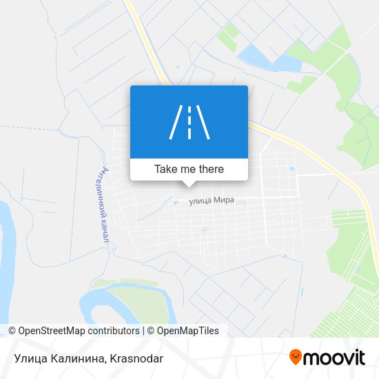 Улица Калинина map