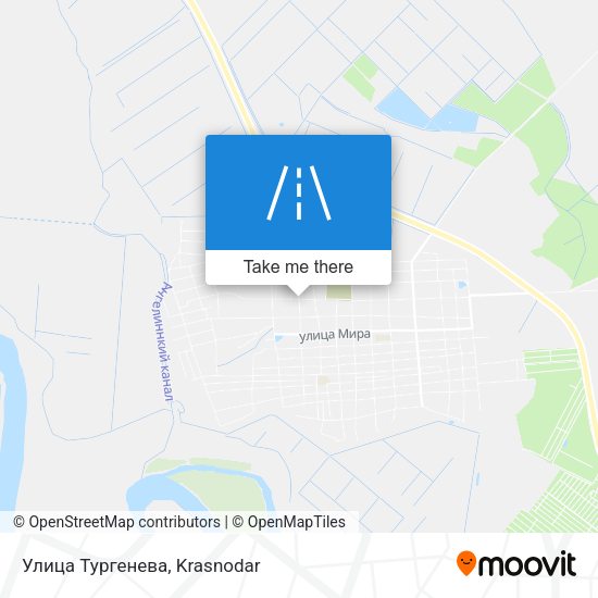 Улица Тургенева map