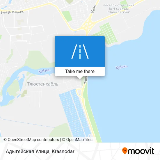 Адыгейская Улица map