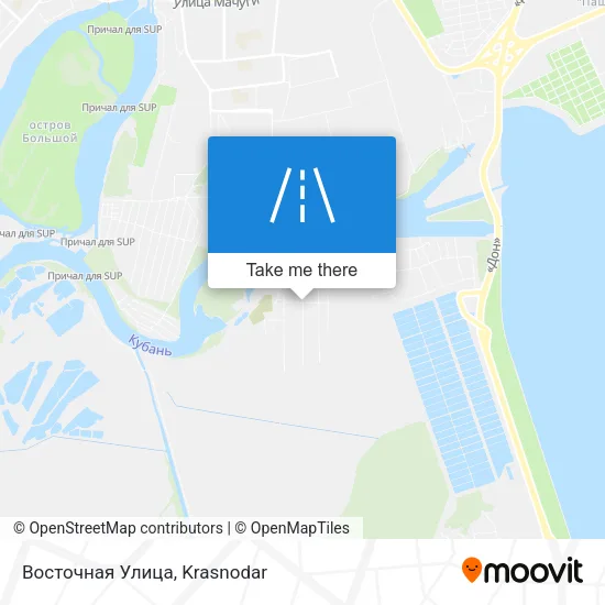 Восточная Улица map