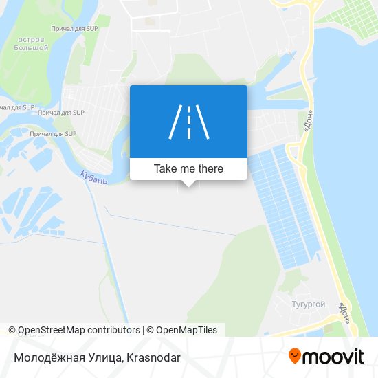 Молодёжная Улица map