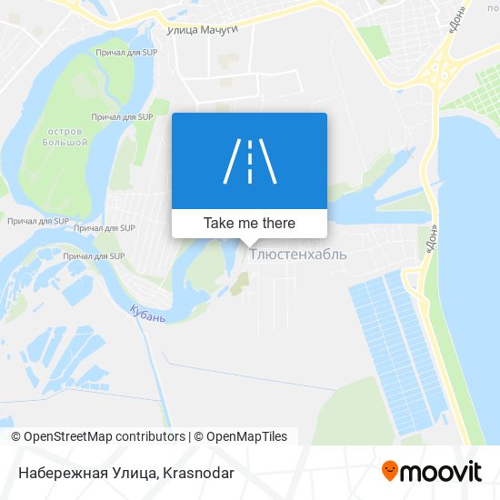 Набережная Улица map