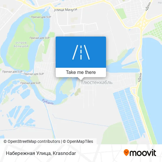 Набережная Улица map