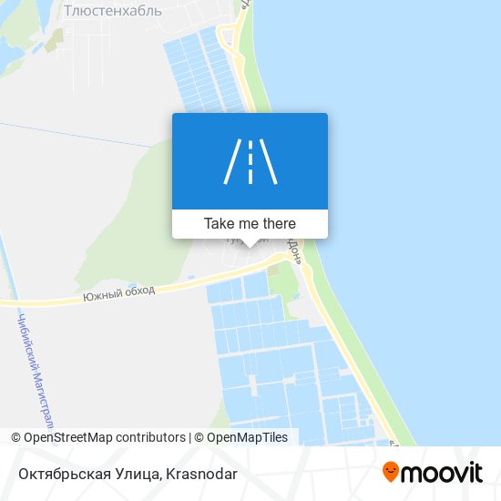 Октябрьская Улица map