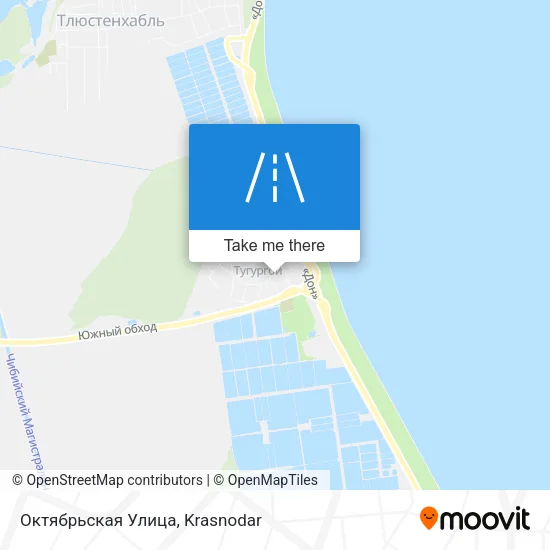 Октябрьская Улица map