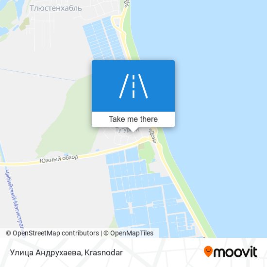 Улица Андрухаева map
