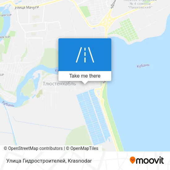 Улица Гидростроителей map