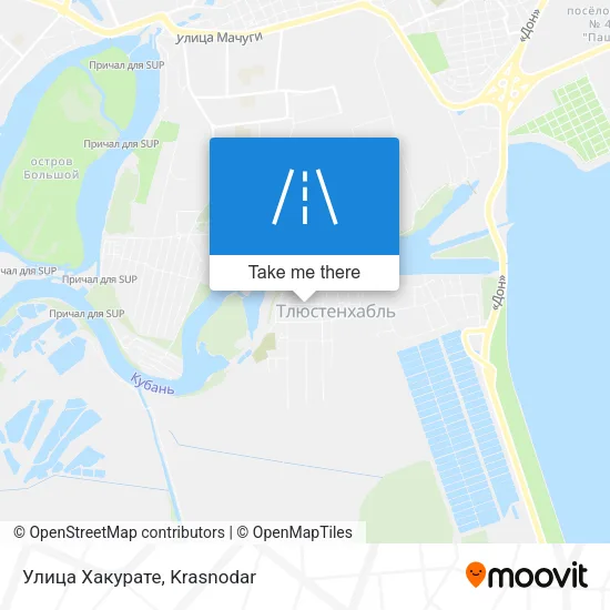 Улица Хакурате map