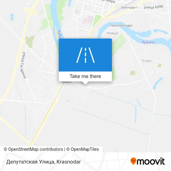 Депутатская Улица map