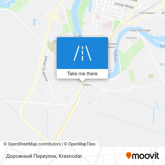 Дорожный Переулок map