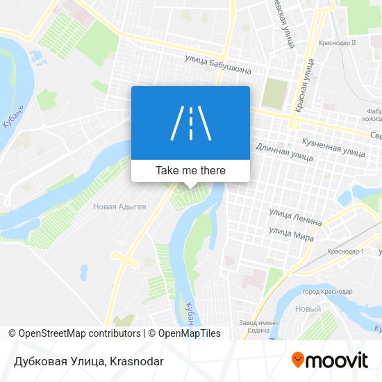 Дубковая Улица map