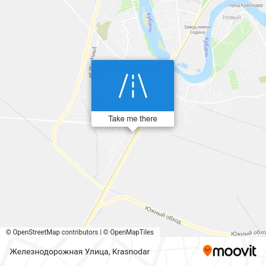 Железнодорожная Улица map