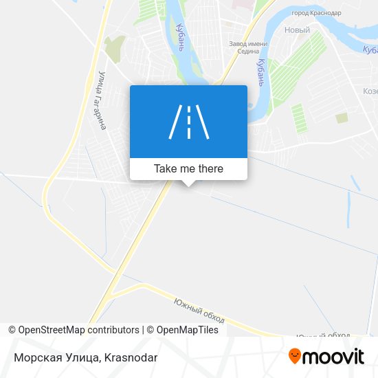 Морская Улица map