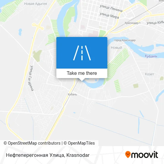 Нефтеперегонная Улица map