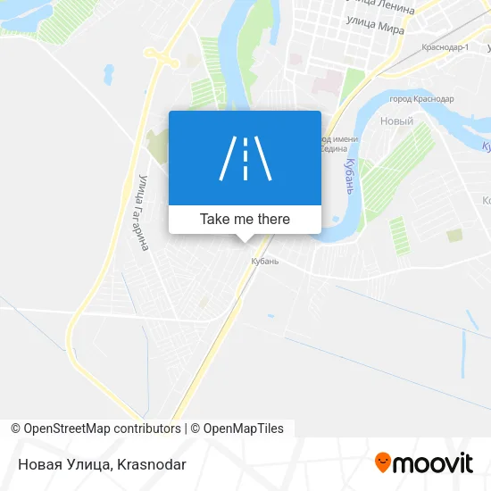 Новая Улица map