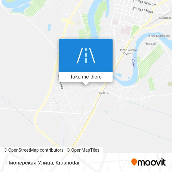 Пионерская Улица map